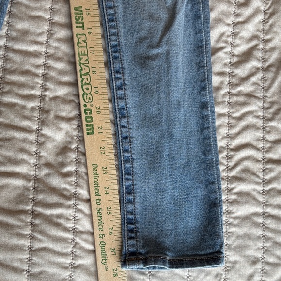 Seven7 Light Blue Distressed Women's Jeans - Picture 6 of 6